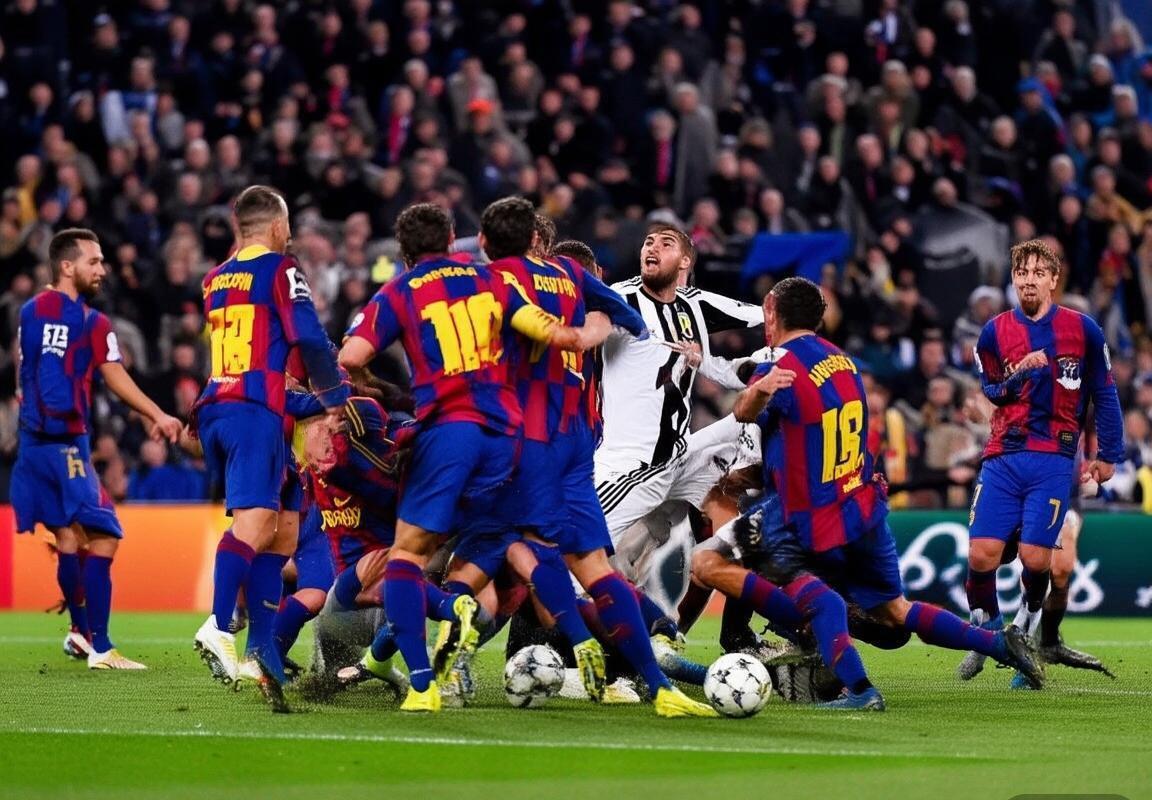 2020欧冠巴萨VS尤文巅峰对决：火花四溅，悬念揭晓