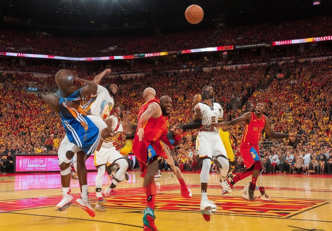 2017年NBA季后赛：勇士vs火箭巅峰对决精彩瞬间回顾